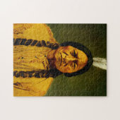 Sitting Bull inheemse Amerikaanse chef Legpuzzel (Horizontaal)