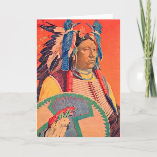 Sitting Bull Kaart (Voorkant)