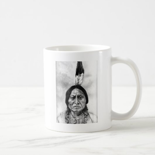 Sitting Bull Koffiemok (Rechts)