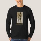 Sitting Bull Lakota Chief Indigene Peoples Signatu T-shirt (Voorkant)