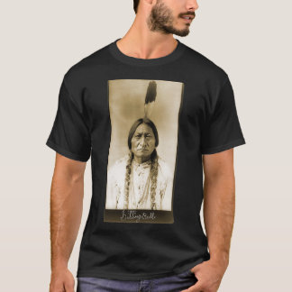 Sitting Bull Lakota Chief Indigene Peoples Signatu T-shirt