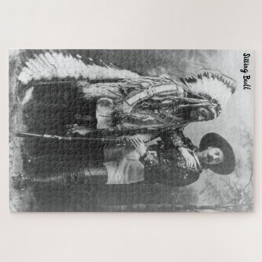 Sitting Bull Legpuzzel (Horizontaal)