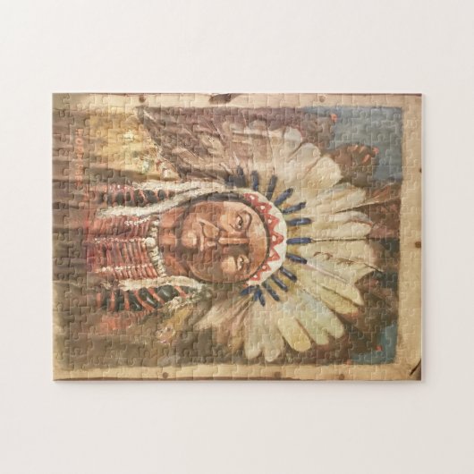 Sitting Bull Legpuzzel (Horizontaal)