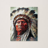 Sitting Bull Legpuzzel (Verticaal)