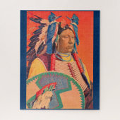 Sitting Bull Legpuzzel (Verticaal)