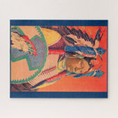 Sitting Bull Legpuzzel (Horizontaal)