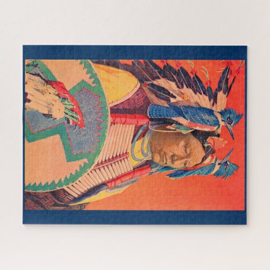 Sitting Bull Legpuzzel (Horizontaal)