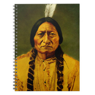 Sitting Bull Native American First Nations Chief Notitieboek