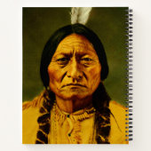 Sitting Bull Native American First Nations Chief Notitieboek (Achterkant)