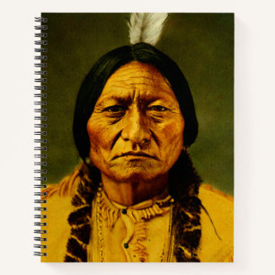 Sitting Bull Native American First Nations Chief Notitieboek