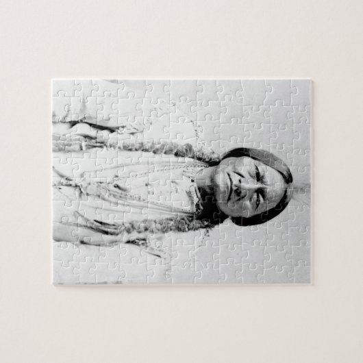 Sitting Bull Native American Legpuzzel (Horizontaal)