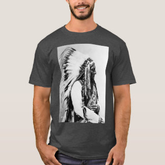 Sitting Bull Native American Photo T-shirt
