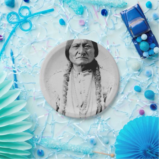 Sitting Bull Papieren Bordje (Feest)
