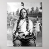 Sitting Bull Portrait Poster (Voorkant)