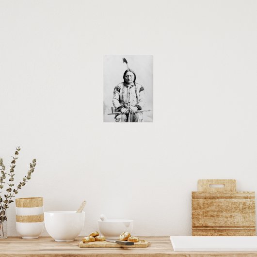 Sitting Bull Poster (Keuken)