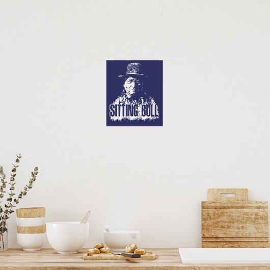Sitting Bull Poster (Keuken)