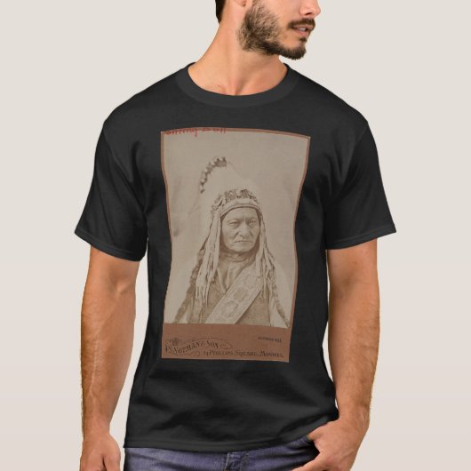 Sitting Bull, Sioux Warrior T-shirt (Voorkant)