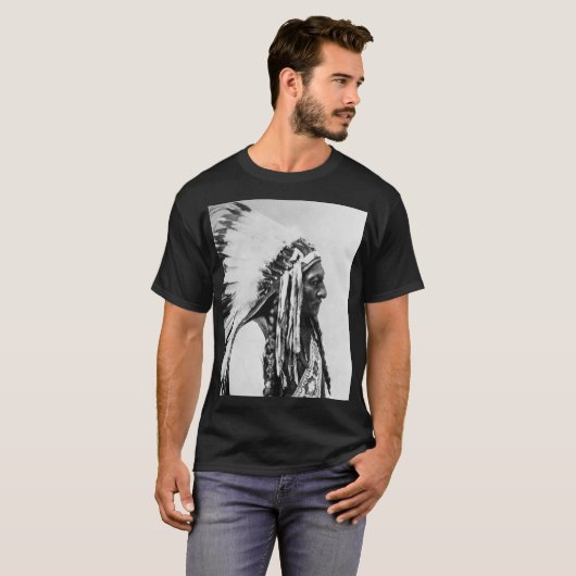 Sitting Bull  T-shirt (Voorkant volledig)