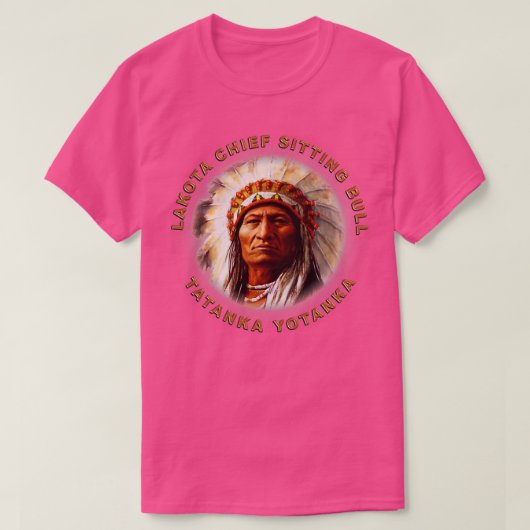 Sitting Bull Tatanka Yotanka T-shirt (Design voorkant)