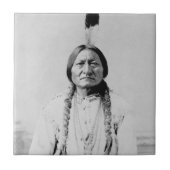 Sitting Bull Tegeltje (Voorkant)