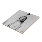 Sitting Bull Tegeltje (Zijkant)