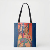 Sitting Bull Tote Bag (Voorkant)