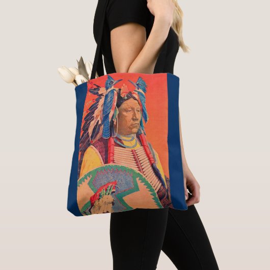 Sitting Bull Tote Bag (Dichtbij)