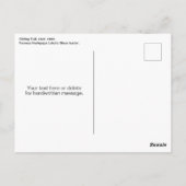 Sitting Bull Tribal American Native Father's Day Briefkaart (Achterkant)