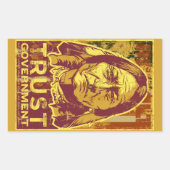 Sitting Bull Trust Regering Sticker Set (Voorkant)