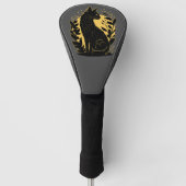 Sitting Cat Golfheadcover (Voorkant)