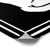 Sitting Cat Julie de Graag Art Nouveau Poster (Hoek)