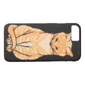 Sitting Cat, Julie de Graag Case-Mate iPhone Case (Achterkant (Horizontaal))