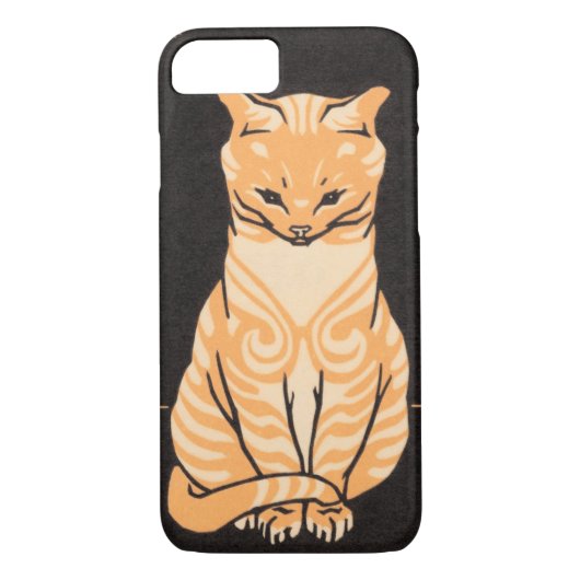 Sitting Cat, Julie de Graag Case-Mate iPhone Case (Achterkant)