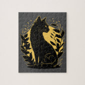 Sitting Cat Legpuzzel (Verticaal)