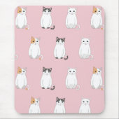 Sitting cat muismat (Voorkant)