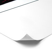 Sitting Cat oil schilderij Poster Klassieke ronde  (Hoek)