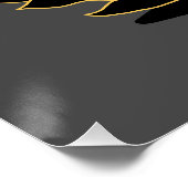 Sitting Cat Perfect Poster (Hoek)