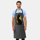 Sitting Cat Schort (Gedragen)