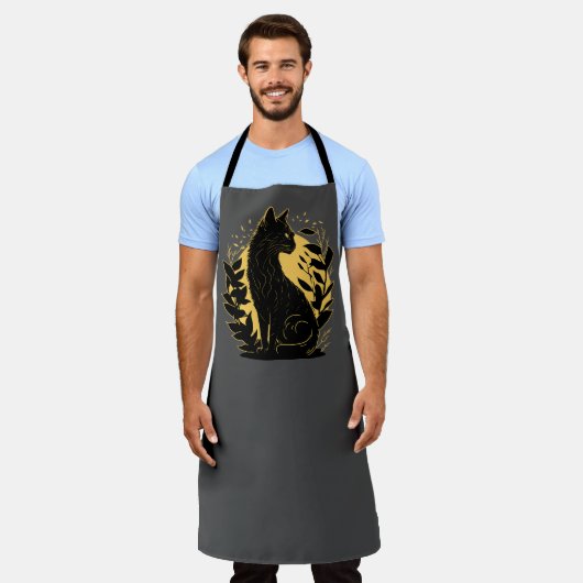 Sitting Cat Schort (Gedragen)