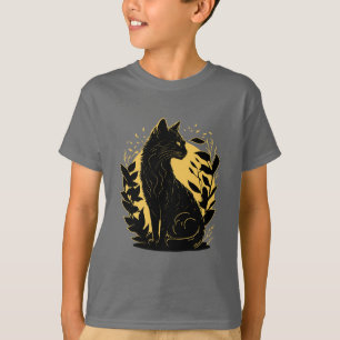 Sitting Cat T-shirt