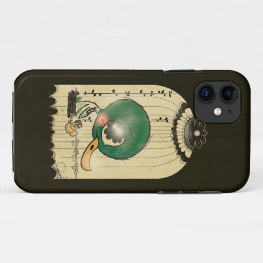 Sitting Duck Case-Mate iPhone Case (Achterkant (horizontaal))