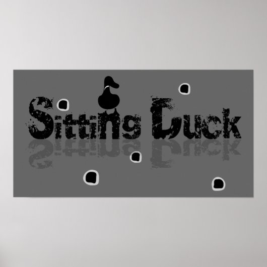 Sitting Duck Poster (Voorkant)