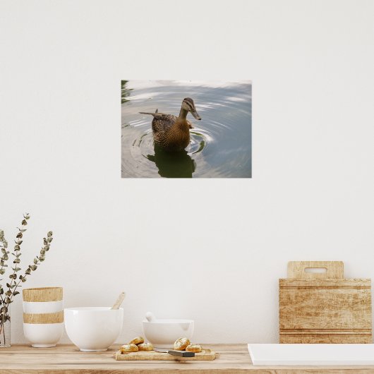 Sitting Duck Print (Keuken)