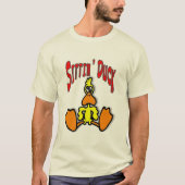 Sitting Duck, voeg tekst uit T-shirt (Voorkant)
