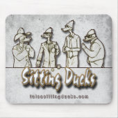 Sitting Ducks "The Quack Pack" Mousepad Muismat (Voorkant)