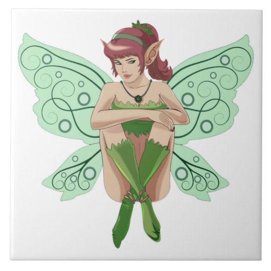 SITTING FAIRY TEGELTJE (Voorkant)