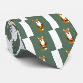 Sitting Fox Stropdas (Opgerold)