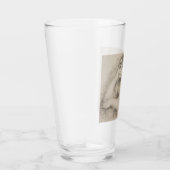 Sitting Girl (door Pierre-Auguste Renoir) Glas (Rechts)