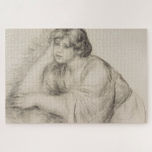 Sitting Girl (door Pierre-Auguste Renoir) Legpuzzel