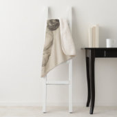 Sitting Girl (door Pierre-Auguste Renoir) Sherpa Deken (In situ)